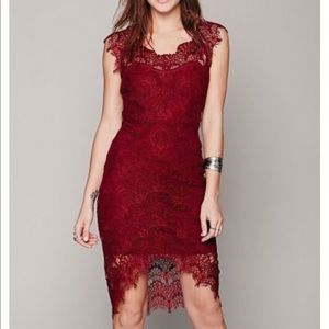 Free People peekaboo slip